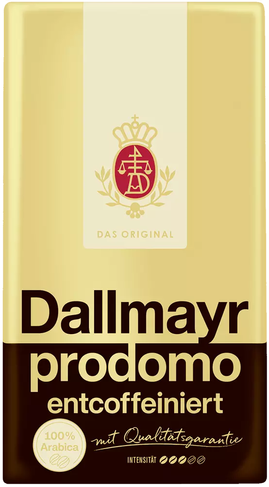 Dallmayr Prodomo Entcoffeiniert Gemalen - 500g