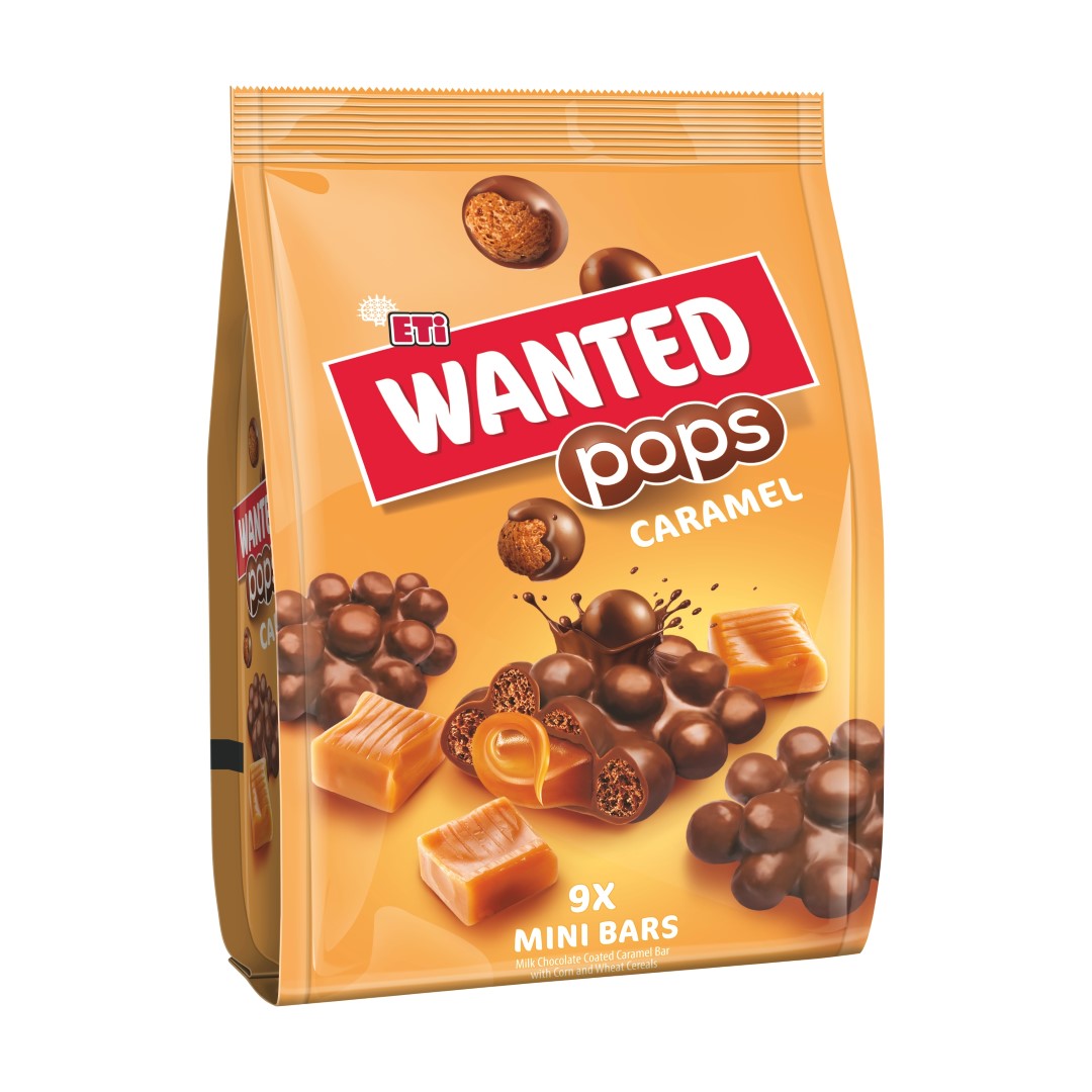 ETi Wanted Pops Caramel (12 x 126g)