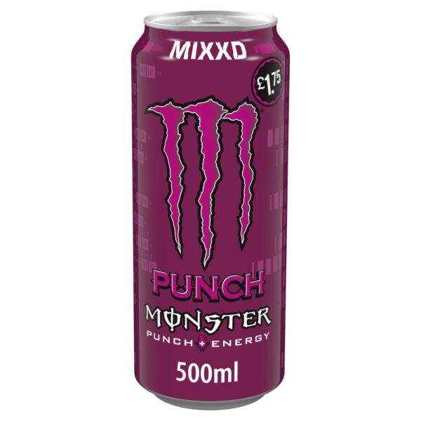 Monster Energy Punch Mixxd (12 x 0,5 Liter Dosen UK)