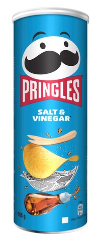 Pringles Salt & Vinegar (19 x 165g)