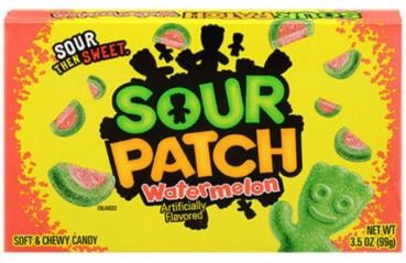 Sour Patch Kids Watermelon USA Import (1 x 99 Gr.)