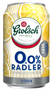 Grolsch Radler Citroen 0% (24 x 0,33 Liter Dosen)