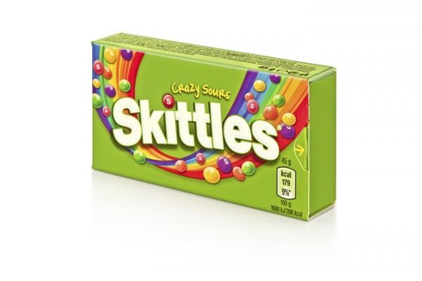 Skittles Crazy Sours (16 x 45 g)