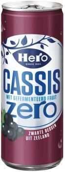 Hero Cassis Zero (24 x 0,25 Liter STG Dosen)