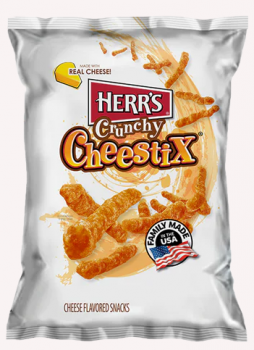 Herr's Crunchy CheestiX Cheese Flavored Snacks (227 g. USA)