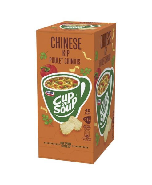 Unox Cup a Soup Chinese Chicken Soup (21 x 12 gr. NL)