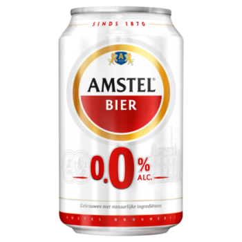 Amstel Bier 0% (24 x 0,33 Liter blik)