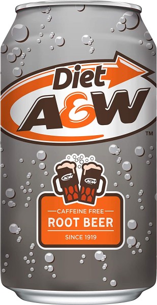 A&W Diet Root Beer (12 x 0,355 Liter cans CND)