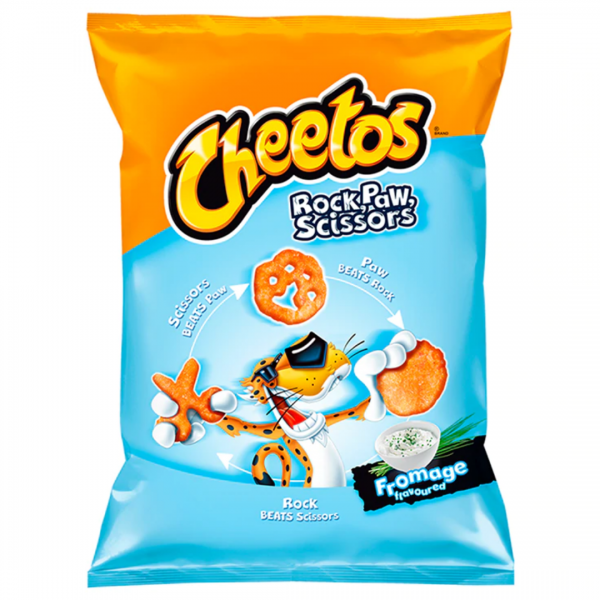 Cheetos Rock Paw Scissors Fromage Flavour (1 x 145 gr. PL )