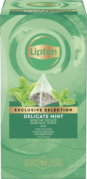 Lipton Exclusive Selection Delicate Mint (25 theezakjes)