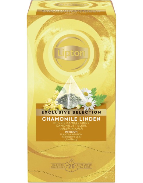 Lipton Exclusive Selection Camomile Linden (1 x 25 theezakjes)