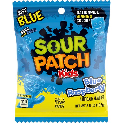 Sour Patch Kids Blue Raspberry (102 Gr.)