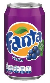 Fanta Cassis (24 x 0,33 Liter Dosen NL)
