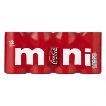 Coca Cola Mini Classic (24 x 0,15 Liter blik NL)