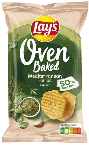 Lay's Oven Baked Mediterranean Herbs (12 x 150 gr.)
