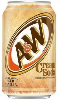 A&W USA Cream Soda (12 x 0,355 Liter blik)