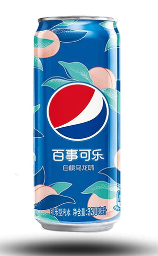 Pepsi White Peach (12 x 0,33 Liter cans)