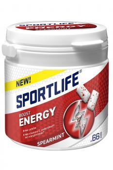 Sportlife Boost Energy Spearmint Chewing Gum (4 x 99g)