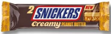 Snickers Creamy Peanut Butter (24 x 36,5 gr.)