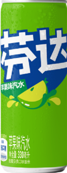 Fanta Green Apple China (12 x 0,33 Liter cans)