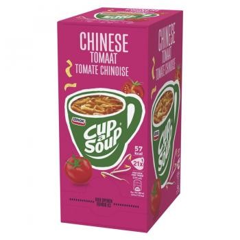 Unox Cup a Soup Chinese Tomatosoup (21 x 17 gr. NL)