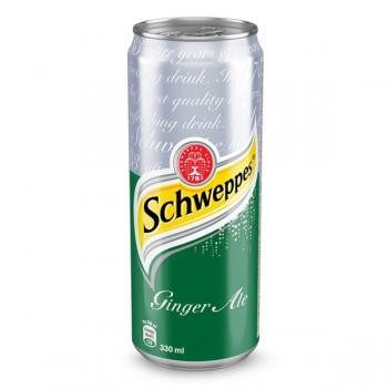 Schweppes Ginger Ale (24 x 0,33 Liter blik BE)