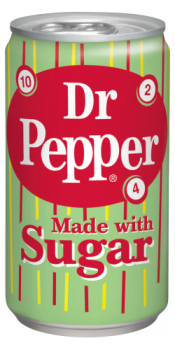 Dr. Pepper USA made with Sugar (12 x 0,355 Liter cans)