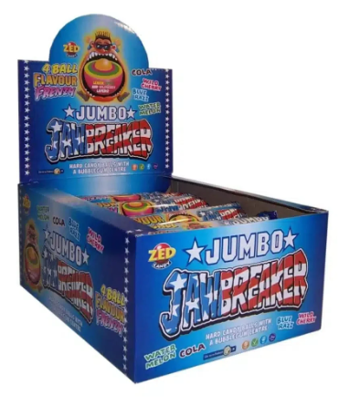 ZED Jawbreaker Jumbo American 4-pack ( 20 x 82g )