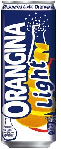 Orangina Light (24 x 0,33 Liter STG blik)