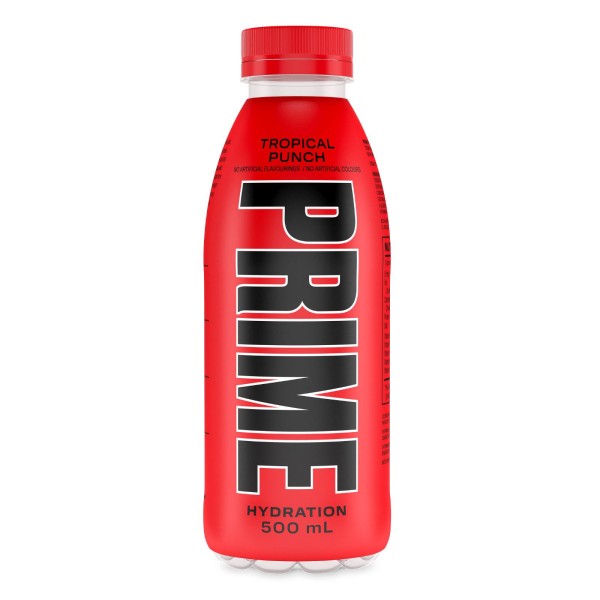 Prime Hydration Tropical Punch (12 x 0,5 Liter PET-Flaschen)