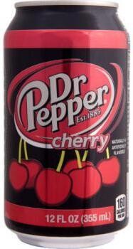 Dr. Pepper USA Cherry (12 x 0,355 Liter blik)