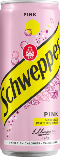 Schweppes Pink Tonic (24 x 0,33 Liter STG Dosen)