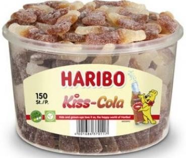 Haribo Kiss-Cola Silo (1.350 Gr.)