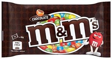M&M's Chocolade (24 x 45 gr.)