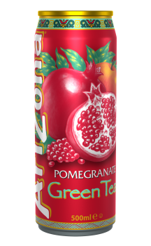 Arizona Pomegranate Green Tea (12 x 0,5 Liter cans NL)