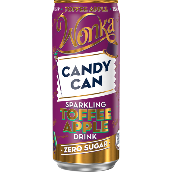 Candy Can Wonka Toffee Apple (12 x 0,33 Liter STG cans)