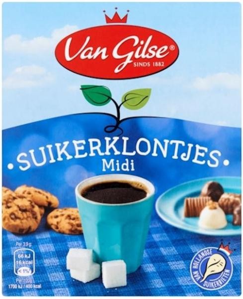 Van Gilse Sugar Cubes Midi (8 x 750 g.)