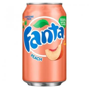 Fanta USA Peach (12 x 0,355 Liter blik)