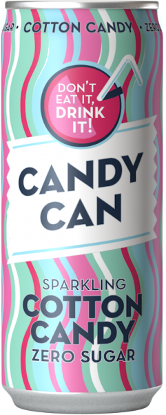 Candy Can Cotton Candy (12 x 0,33 Liter STG cans)