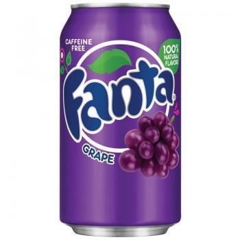 Fanta USA Grape (12 x 0,355 Liter cans)