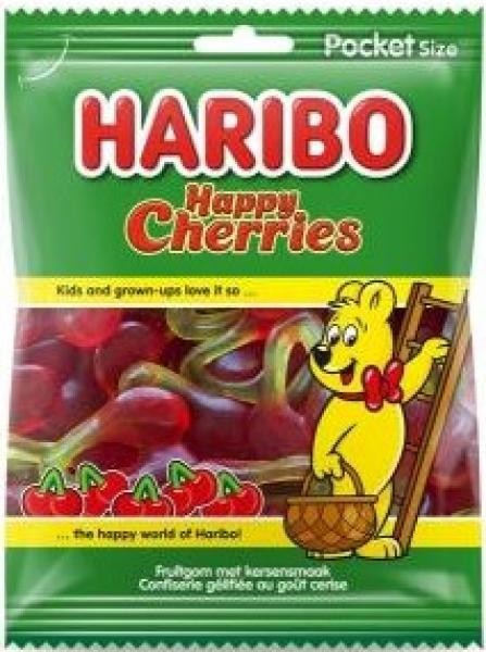 Haribo Happy Cherries (28 x 75 Gr. bag NL)