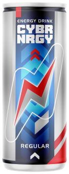 Cybr Nrgy Regular Energy Drink (24 x 0,25 Liter cans NL)