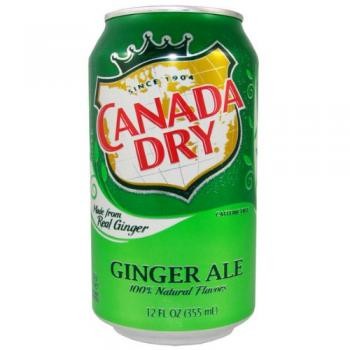 Canada Dry USA Ginger Ale (12 x 0,355 Liter blik)