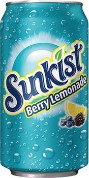 Sunkist USA Berry Lemonade (12 x 0,355 Liter cans)
