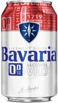 Bavaria Bier 0% (24 x 0,33 Liter Dosen)