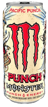 Monster Energy Pacific Punch USA Import (12 x 0,473 Liter blik)