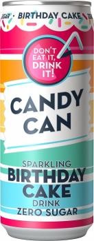 Candy Can Sparkling Birthday Cake (12 x 0,33 Liter Dosen NL)