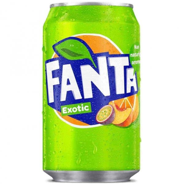 Fanta Exotic (24 x 0,33 Liter blik)