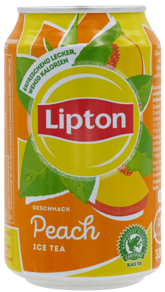 Lipton Ice Tea Peach (24 x 0,33 Liter Dosen)