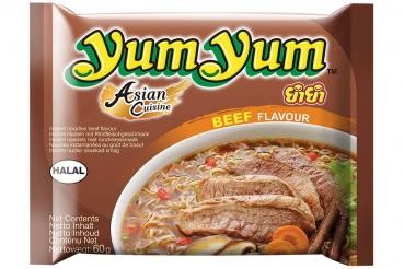 Yum Yum Beef Noodles (30 x 60 g.) Rundvlees